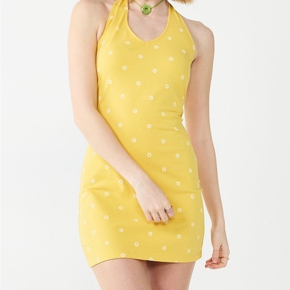 SO Halter Flower Dress l SIZE S - Picture 1 of 7